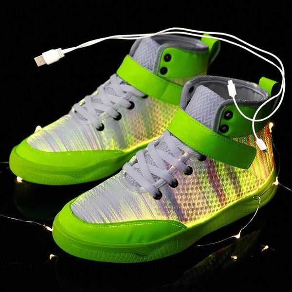 size 36-46 new summer autumn led fiber optic shoes for girls boys men women usb recharge glowing sneakers man light up shoes #bk1a
size 36-46 new summer autumn led fiber optic shoes for girls boys men women usb recharge glowing sneakers man light up shoes #bk1a
