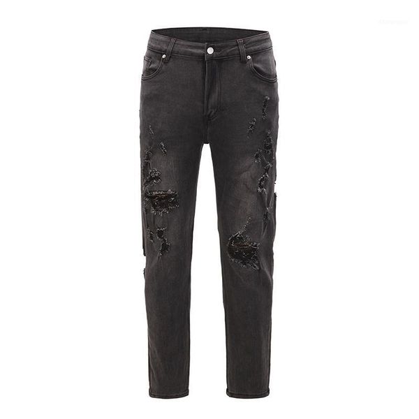harajuku streetwear washed hole jeans for men destroy straight retro loose casual denim trousers hip hop baggy mens pants1, Blue
harajuku streetwear washed hole jeans for men destroy straight retro loose casual denim trousers hip hop baggy mens pants1, Blue
