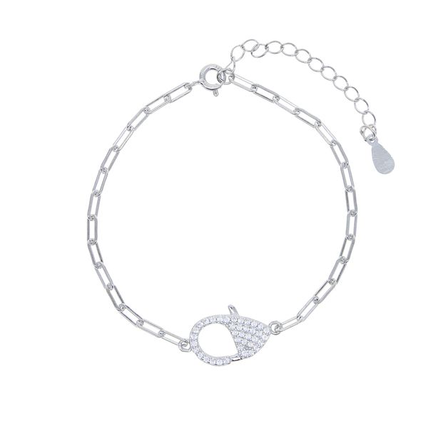 100% 925 sterling silver bracelet fine jewlery 2022 new simple unique girl women paper clip chain cz lobster clasp charm bracelet, Golden;silver
100% 925 sterling silver bracelet fine jewlery 2022 new simple unique girl women paper clip chain cz lobster clasp charm bracelet, Golden;silver
