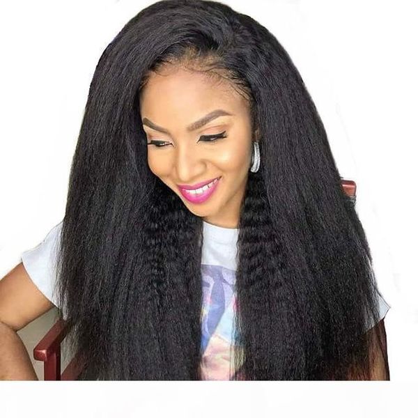 13x6 lace front wig peruvian virgin kinky straight real 100 human hair for black women pre plucked 13x6 lace frontal wigs, Black;brown
13x6 lace front wig peruvian virgin kinky straight real 100 human hair for black women pre plucked 13x6 lace frontal wigs, Black;brown