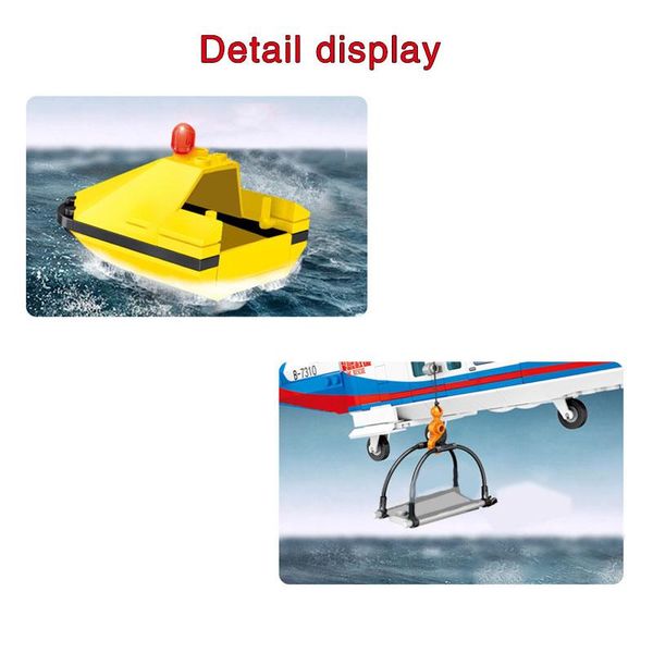 sembo 391pcs city emergency services rescue helicopter boat ship building blocks airplane brick children construction toys gift sqczct
sembo 391pcs city emergency services rescue helicopter boat ship building blocks airplane brick children construction toys gift sqczct