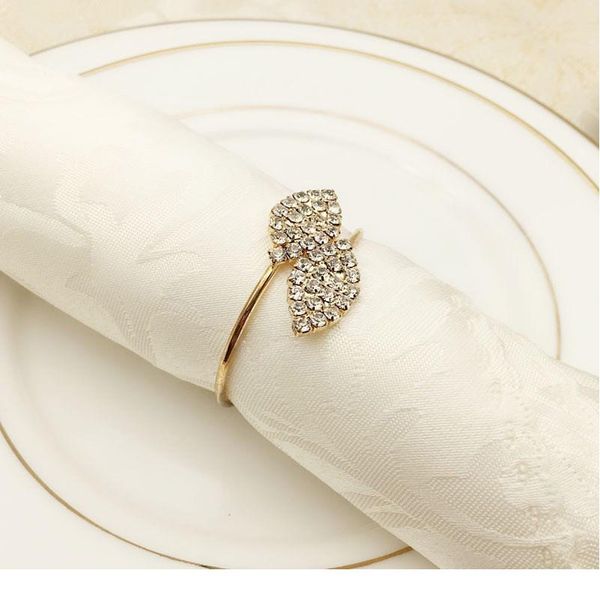 50pcs/lot gold silver diamond glitter napkin rings leaves serviette holder for wedding party banquet l home de qyliij
50pcs/lot gold silver diamond glitter napkin rings leaves serviette holder for wedding party banquet l home de qyliij