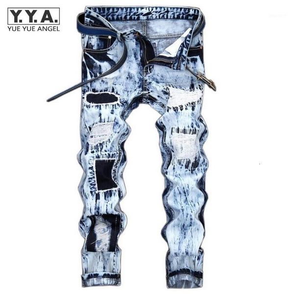 mens punk jeans distressed hole trousers for man patchwork light blue male jeans washed zipper homme denim pants1
mens punk jeans distressed hole trousers for man patchwork light blue male jeans washed zipper homme denim pants1