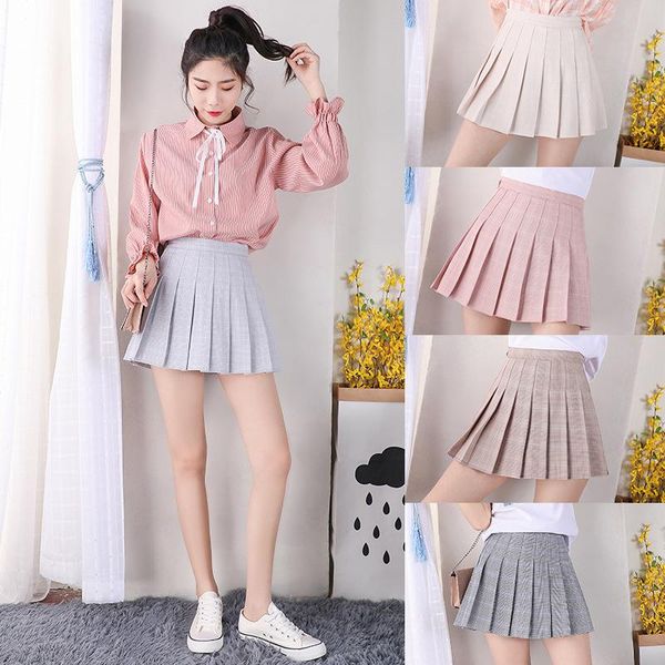 waist high side school button skirts female design tartan skirt plaid pleated skirts fashion mini dance skirt, Black
waist high side school button skirts female design tartan skirt plaid pleated skirts fashion mini dance skirt, Black
