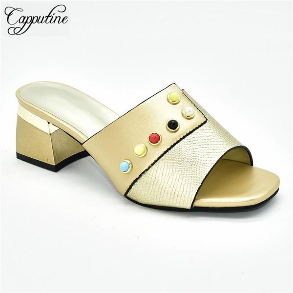 latest gold wedding/party shoes high heel african slipper shoes 88-1 heel height 6.5cm, Black
latest gold wedding/party shoes high heel african slipper shoes 88-1 heel height 6.5cm, Black