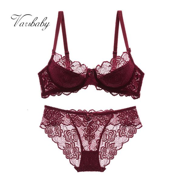 varsbaby women's lace underwire underwear push up back closure bra sets 210122, Red;black
varsbaby women's lace underwire underwear push up back closure bra sets 210122, Red;black