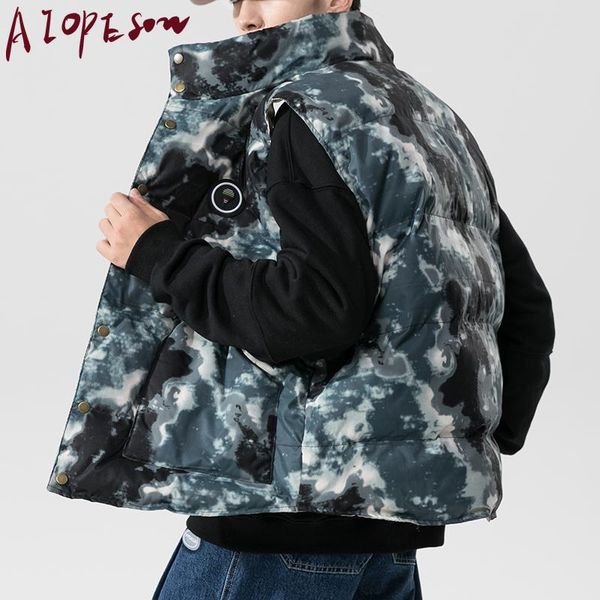 aiopeson 2020 new large size men's vests casual camouflage single breasted coat men winter fashion loose mens vest, Black;white
aiopeson 2020 new large size men's vests casual camouflage single breasted coat men winter fashion loose mens vest, Black;white