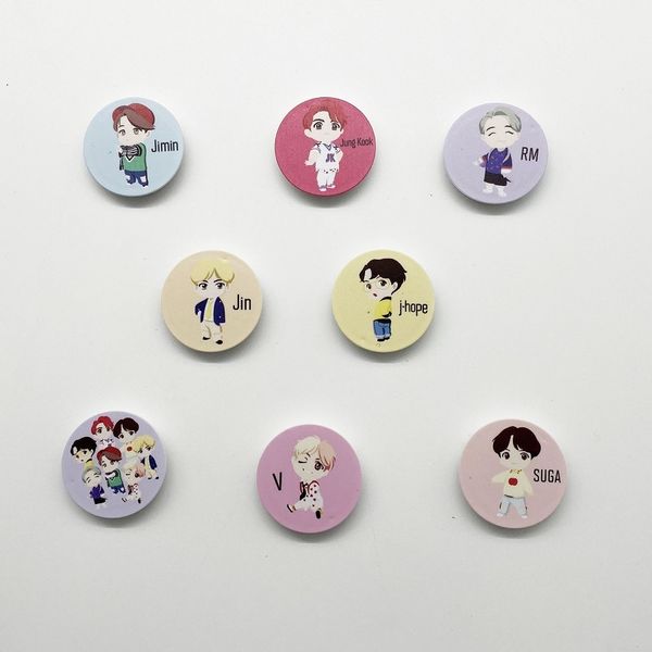 8pcs/lot kpop cartoon star support phone holder jungkook jimin rm suga jin v jhope toy gift
8pcs/lot kpop cartoon star support phone holder jungkook jimin rm suga jin v jhope toy gift