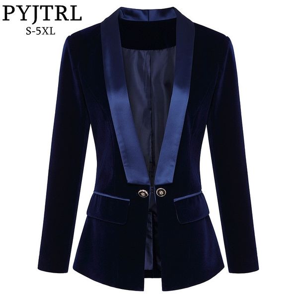 pyjtrl women autumn winter blazers and jackets fashion shawl lapel slim velvet suit jacket coat blazer feminino 201023, White;black
pyjtrl women autumn winter blazers and jackets fashion shawl lapel slim velvet suit jacket coat blazer feminino 201023, White;black