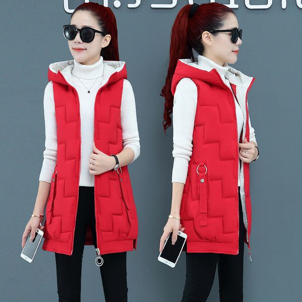 2021 new women winter thick waistcoat windproof lightweight warm waistcoat female white down coat sleeveless l7k5, Black;white
2021 new women winter thick waistcoat windproof lightweight warm waistcoat female white down coat sleeveless l7k5, Black;white