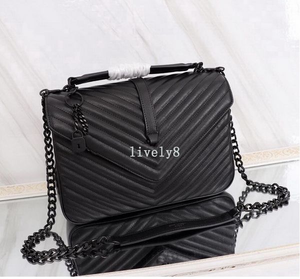 style v type good quality 32 cm women leather luxury fashion casual brand handbags envelope totes shoulder bags black chains bags
style v type good quality 32 cm women leather luxury fashion casual brand handbags envelope totes shoulder bags black chains bags