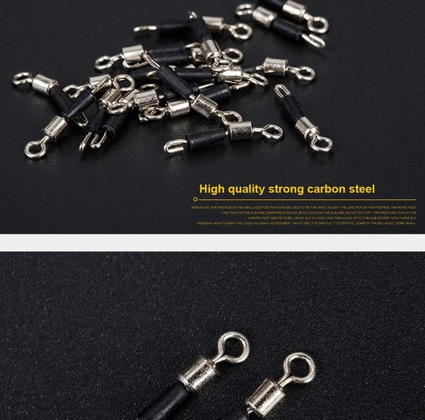 30pcs/lot fishing swivels line to hook connectors rolling swivels quick fast link connector with rubber hose fishing tackle wmtkjl
30pcs/lot fishing swivels line to hook connectors rolling swivels quick fast link connector with rubber hose fishing tackle wmtkjl