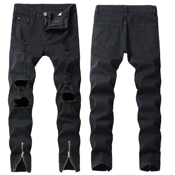 men's jeans straight men ripped harem pants plus size trendy feet men's thickening 1, Blue
men's jeans straight men ripped harem pants plus size trendy feet men's thickening 1, Blue