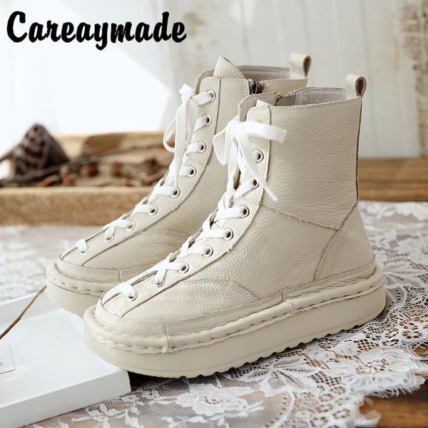 boots careaymade-literary style autumn lace up women's handsome college thick bottom muffin round head1, Black
boots careaymade-literary style autumn lace up women's handsome college thick bottom muffin round head1, Black