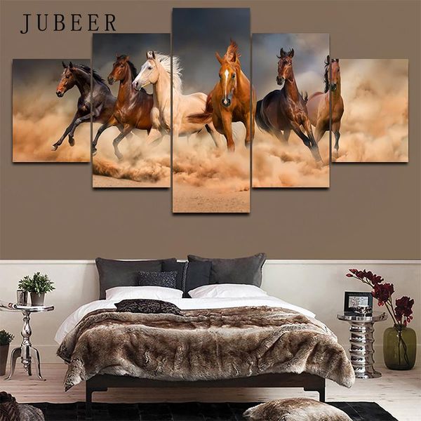 5 pieces horse wall art canvas painting on the wall many horses decoration pictures posters for living room no frame ptints
5 pieces horse wall art canvas painting on the wall many horses decoration pictures posters for living room no frame ptints