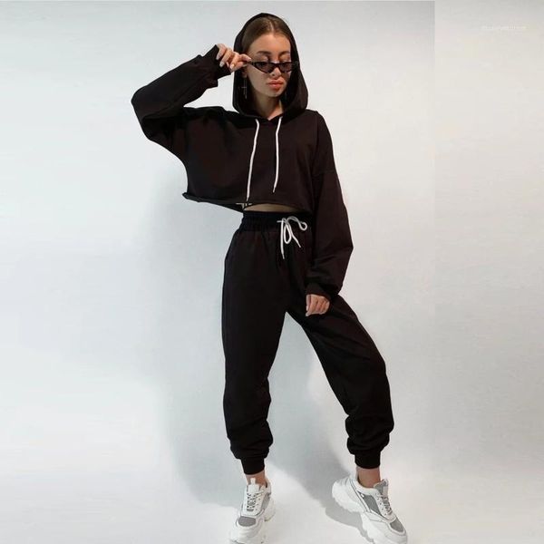women's tracksuits winter sweatershirt women 2021 casual tracksuit sets fashion crop solid hoodies streetwear soft sweatpants for lady, Gray
women's tracksuits winter sweatershirt women 2021 casual tracksuit sets fashion crop solid hoodies streetwear soft sweatpants for lady, Gray
