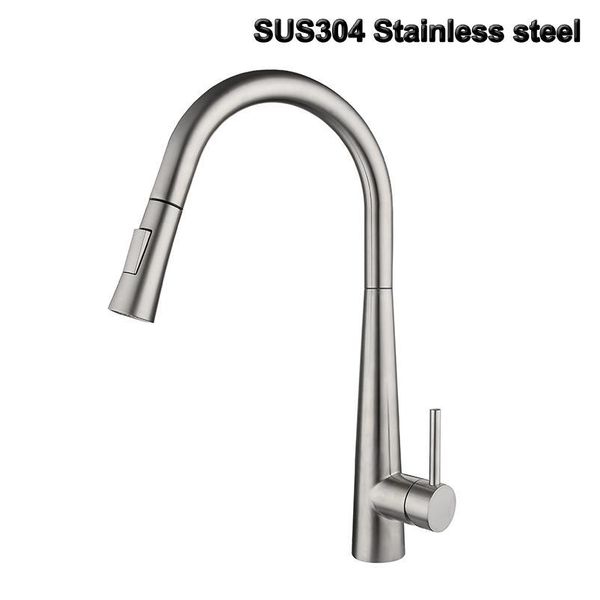 chrome brushed kitchen faucets stainless steel mixer pull out faucet single handle single hole deck mou qylxwo
chrome brushed kitchen faucets stainless steel mixer pull out faucet single handle single hole deck mou qylxwo