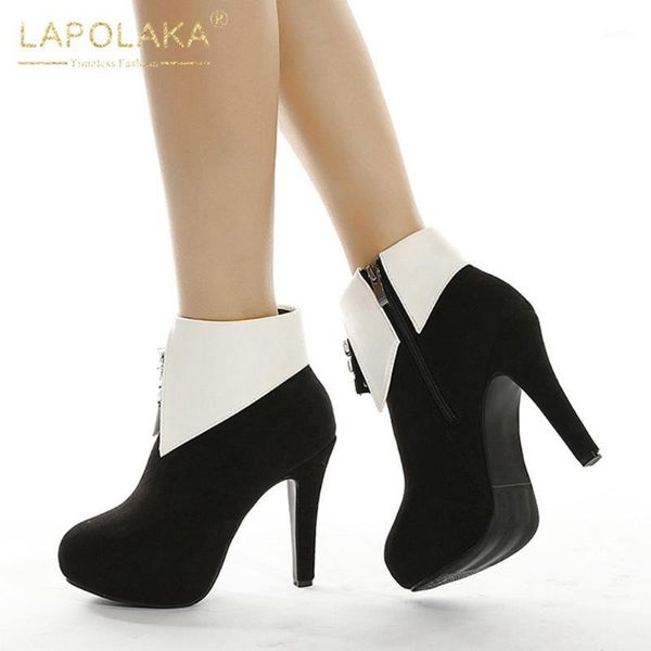 lapolaka 2021 fashion british style party fashion boots women shoes spike high heels mix color ins boot ladies footwear1, Black
lapolaka 2021 fashion british style party fashion boots women shoes spike high heels mix color ins boot ladies footwear1, Black