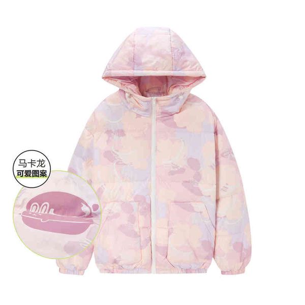 2021 winter new white duck down all over print hooded loose makaron thick bread jacket sweet down jacket women, Black
2021 winter new white duck down all over print hooded loose makaron thick bread jacket sweet down jacket women, Black