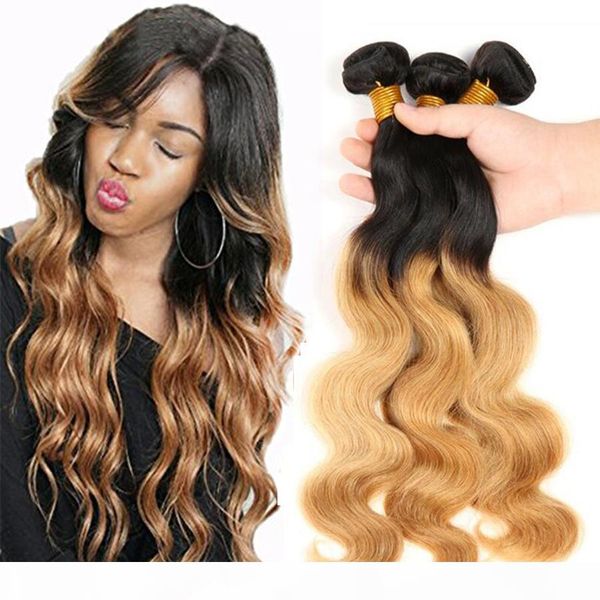 3 bundles deals malaysian ombre virgin hair weave fashion style #1b 27 ombre human hair malaysian body wave 2 two ombre hair extensions, Black;brown
3 bundles deals malaysian ombre virgin hair weave fashion style #1b 27 ombre human hair malaysian body wave 2 two ombre hair extensions, Black;brown
