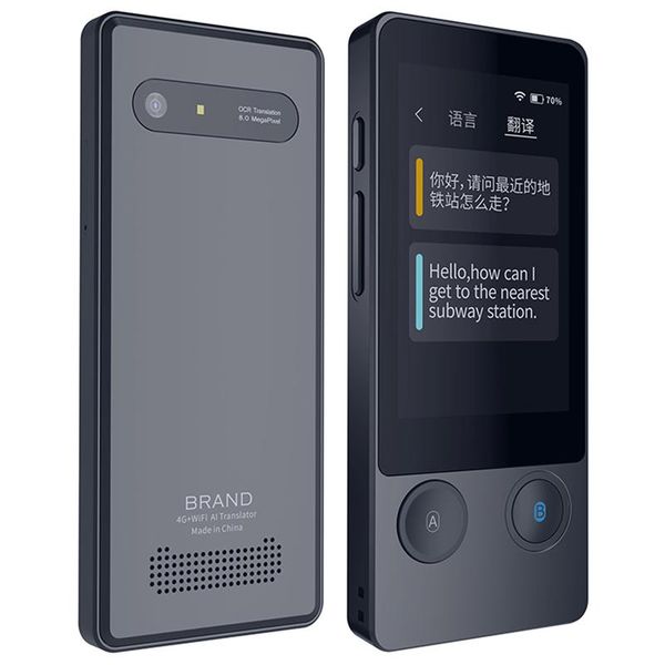 w06 ai voice p translator 3.1 inch contact sn 4g wifi 1gb rom 8gb ram memory 126 languages travel business translation
w06 ai voice p translator 3.1 inch contact sn 4g wifi 1gb rom 8gb ram memory 126 languages travel business translation