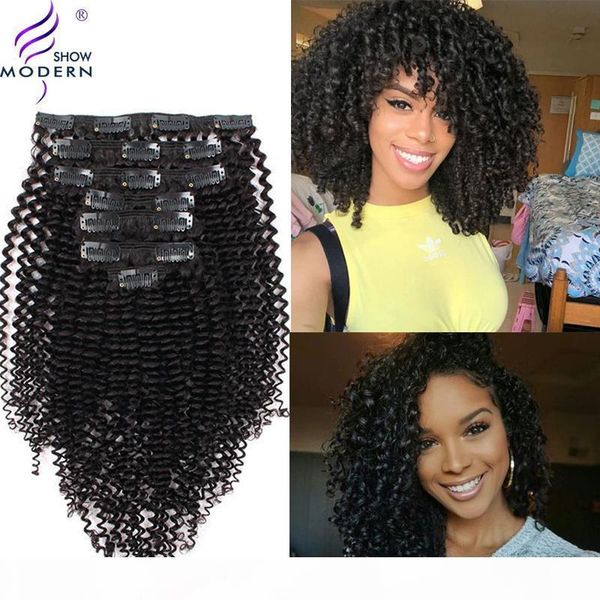 modern show brazilian kinky curly clip in human hair extension 120g natural hair in clips remy hair natural color 8pc set, Black;brown
modern show brazilian kinky curly clip in human hair extension 120g natural hair in clips remy hair natural color 8pc set, Black;brown