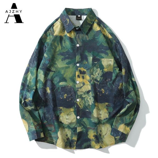 повседневный streetwear бич ручен печатные длинные рукава рубашки мужчин 2020 гавайской негабаритной моды харадзюк женщины рубашка корейская, White;black 
повседневный streetwear бич ручен печатные длинные рукава рубашки мужчин 2020 гавайской негабаритной моды харадзюк женщины рубашка корейская, White;black