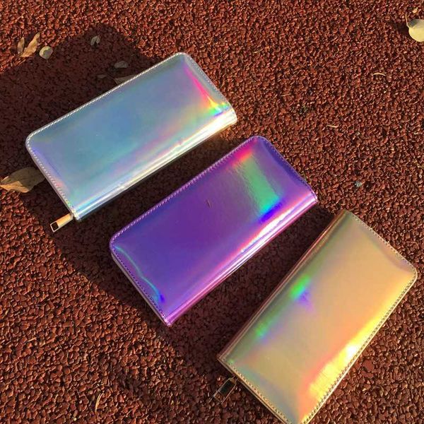 fashion female laser shining wallet colorful pu leather long zipper coin purse change phone clutch bag carteira feminina, Red;black
fashion female laser shining wallet colorful pu leather long zipper coin purse change phone clutch bag carteira feminina, Red;black