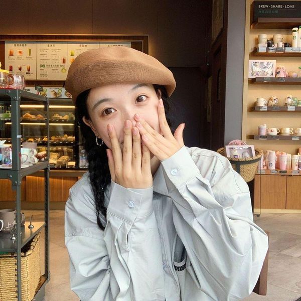 autumn cotton beret hat fashion chapeau femme czapka damska zimowa casquette kapelusz gorro invierno winter cap women, Blue;gray 
autumn cotton beret hat fashion chapeau femme czapka damska zimowa casquette kapelusz gorro invierno winter cap women, Blue;gray