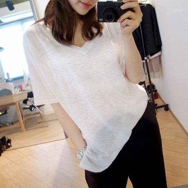 s-2xl bamboo cotton new summer loose maxi t-shirts short sleeves women t shirt female tee women tshirt oversize1, White
s-2xl bamboo cotton new summer loose maxi t-shirts short sleeves women t shirt female tee women tshirt oversize1, White