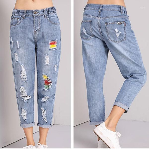 jeans denim harem pants women ankle length washed torn summer torn new jeans long large size l-5xl stretch waist women1, Blue
jeans denim harem pants women ankle length washed torn summer torn new jeans long large size l-5xl stretch waist women1, Blue