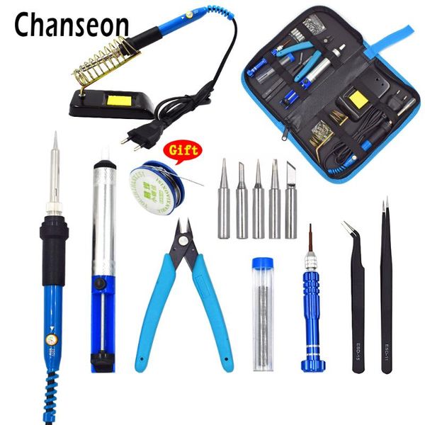 hand & power tool accessories chanseon eu/us 60w adjustable temperature electrical soldering iron kit welding repair set with tools
hand & power tool accessories chanseon eu/us 60w adjustable temperature electrical soldering iron kit welding repair set with tools