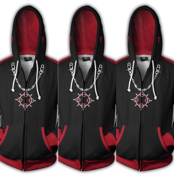 сердце королевства 3d печататься кардиган с капюшоном косплей анимация вокруг сердца королевства 3d напечатанной пальто свитер кардиган с ка, Black 
сердце королевства 3d печататься кардиган с капюшоном косплей анимация вокруг сердца королевства 3d напечатанной пальто свитер кардиган с ка, Black