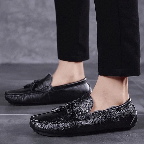 men's leather loafers back slip-on moccasins outdoor fashion plush warm outdoor shoes backless loafers shoe men mules zapatos #bv3p
men's leather loafers back slip-on moccasins outdoor fashion plush warm outdoor shoes backless loafers shoe men mules zapatos #bv3p