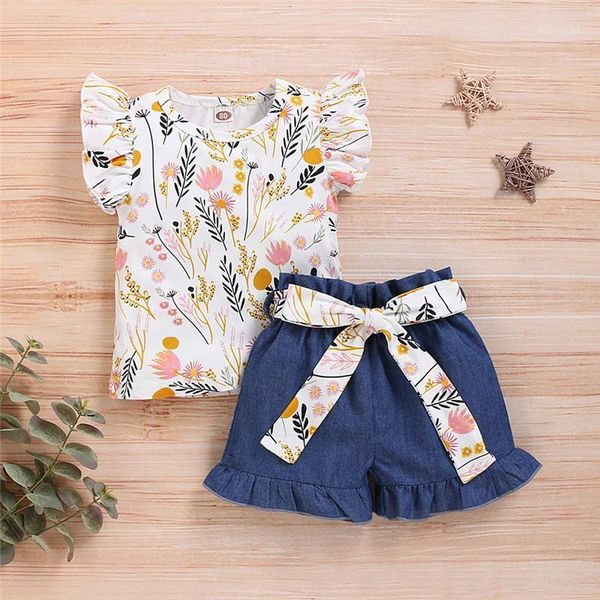 clothing sets 2021 2pcs toddler kids baby girl clothes sleeve floral print +denim shorts outfits born dropship1, White
clothing sets 2021 2pcs toddler kids baby girl clothes sleeve floral print +denim shorts outfits born dropship1, White