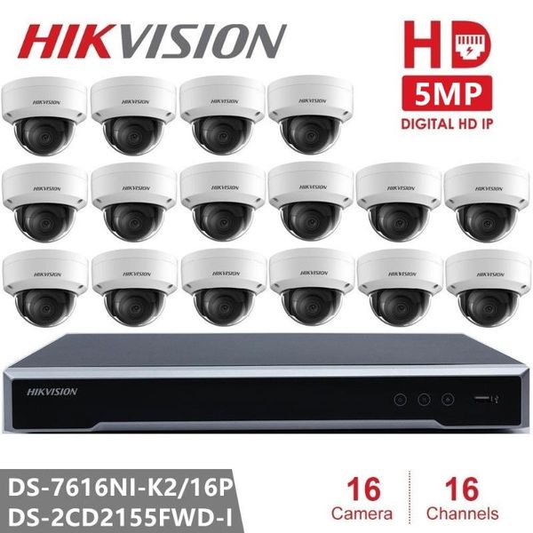 hikvision video surveillance kit cctv system 16 channel poe nvr & 16pcs 5mp ip cameras dome outdoor hd home / office security
hikvision video surveillance kit cctv system 16 channel poe nvr & 16pcs 5mp ip cameras dome outdoor hd home / office security