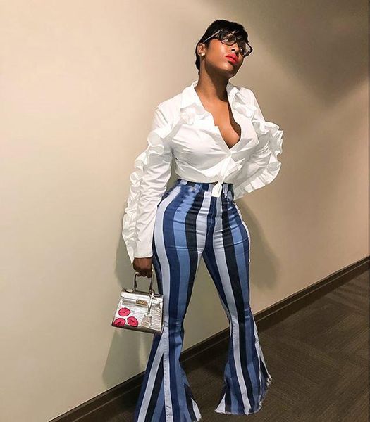 fashion casual women wide leg pants stripe pleated palazzo pants full length summer trousers, Black;white
fashion casual women wide leg pants stripe pleated palazzo pants full length summer trousers, Black;white