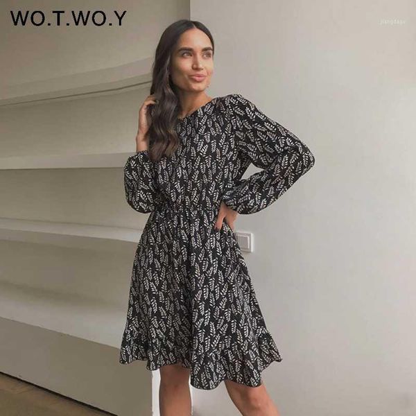 wotwoy vintage floral print ruffles long dresses female summer lantern sleeve elastic sashes a-line dress woman knee-length 20201, Black;gray
wotwoy vintage floral print ruffles long dresses female summer lantern sleeve elastic sashes a-line dress woman knee-length 20201, Black;gray