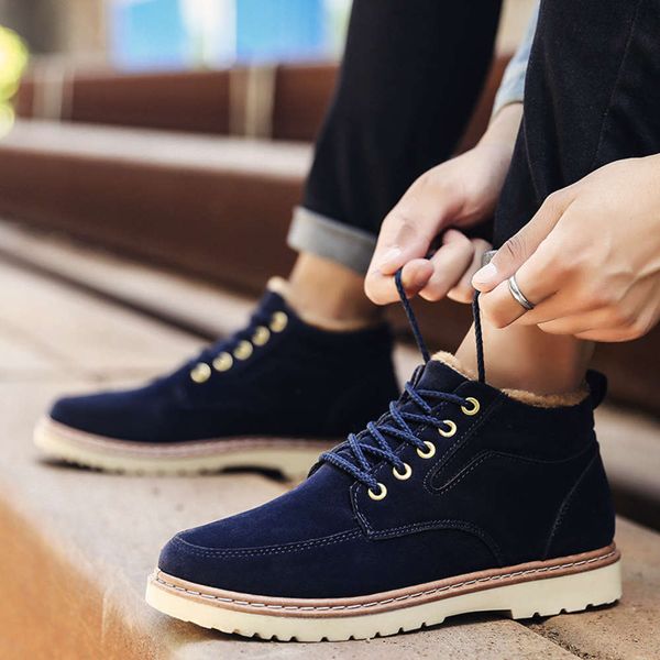 2020 new leisure men's in autumn winter of plush and thermal trend martin boots cotton shoes british high top, White;red
2020 new leisure men's in autumn winter of plush and thermal trend martin boots cotton shoes british high top, White;red