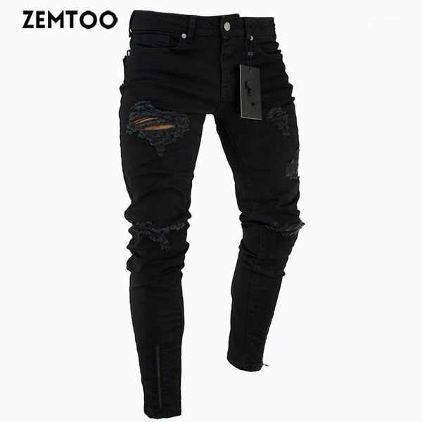 men's jeans zemtoo men's black ripped washed frayed trousers zipper decoration pants1, Blue
men's jeans zemtoo men's black ripped washed frayed trousers zipper decoration pants1, Blue
