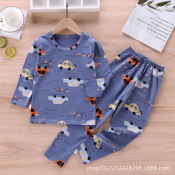 pajamas children's lycra home suit baby's underpants boys and girls' round neck thin cloth autumn pants llezllez3jls, Blue;red
pajamas children's lycra home suit baby's underpants boys and girls' round neck thin cloth autumn pants llezllez3jls, Blue;red