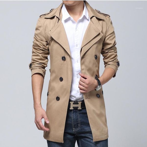 autumn winter men outerwear casual coat men's jackets long double-breasted trench windbreaker belt 2015 trench coat men1, Tan;black
autumn winter men outerwear casual coat men's jackets long double-breasted trench windbreaker belt 2015 trench coat men1, Tan;black