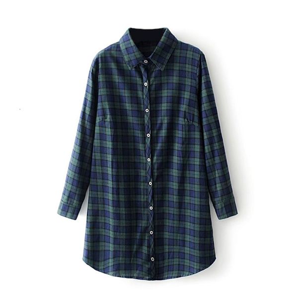 2021 new autumn bf essential shirt style long women's single type blue chess green tissue fits all 3bg5, White
2021 new autumn bf essential shirt style long women's single type blue chess green tissue fits all 3bg5, White