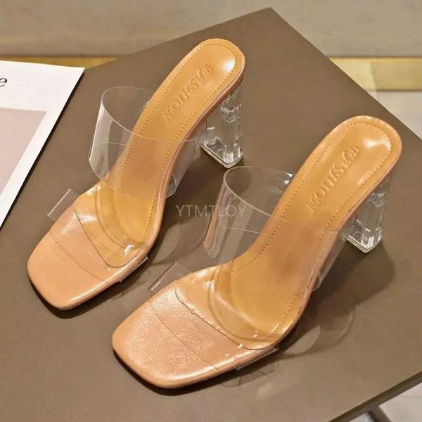 new transparent cool slippers women shoes slides summer crystal thick high heels ladies mules plus size 35-40 zapatillas de casa #7492
new transparent cool slippers women shoes slides summer crystal thick high heels ladies mules plus size 35-40 zapatillas de casa #7492