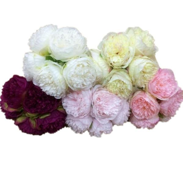 one european silk peony flower (5 head/bouquet) simulation peony ranunculus asiaticus for wedding decorative artificial flowers
one european silk peony flower (5 head/bouquet) simulation peony ranunculus asiaticus for wedding decorative artificial flowers