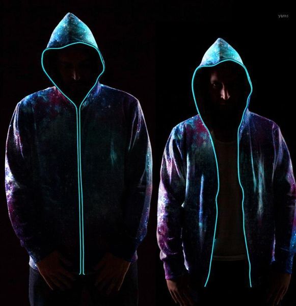 kancoold hoodies mens women autumn colorful glowing coat led colorful luminous zipper blouse couples hoodie jacket jun131, Black
kancoold hoodies mens women autumn colorful glowing coat led colorful luminous zipper blouse couples hoodie jacket jun131, Black