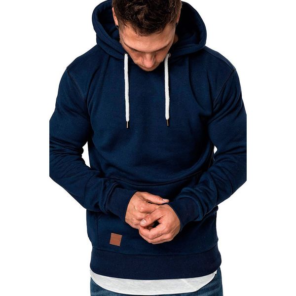 mens new style solid color outdoor fitness sports hoodies casual fashion pullover male hoodies sweatshirts, Black
mens new style solid color outdoor fitness sports hoodies casual fashion pullover male hoodies sweatshirts, Black