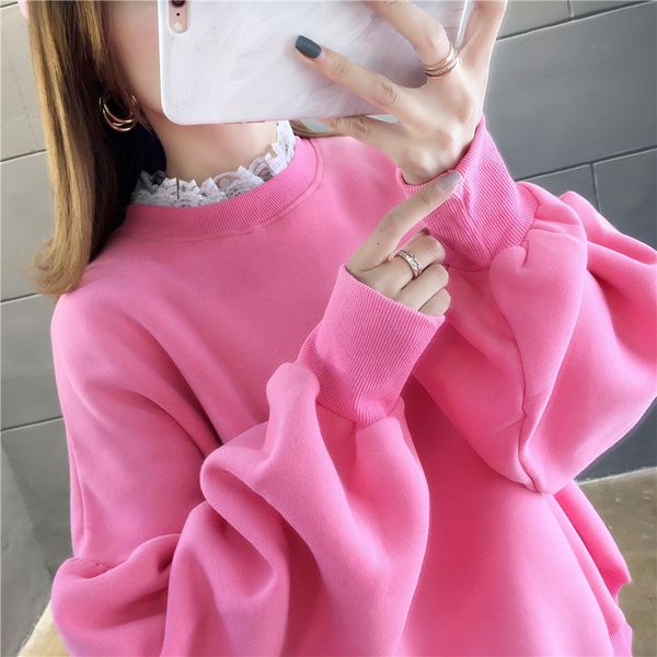 2021 new large size women long sleeve patchwork sweatshirts harajuku winter plus veet thick female hoodie fashion lady pullover 79 e48c, Black
2021 new large size women long sleeve patchwork sweatshirts harajuku winter plus veet thick female hoodie fashion lady pullover 79 e48c, Black