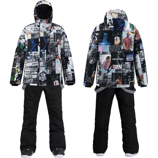 skiing jackets fashion men's snow suit wear snowboard clothing waterproof costumes winter outdoor ski + bibs pants
skiing jackets fashion men's snow suit wear snowboard clothing waterproof costumes winter outdoor ski + bibs pants