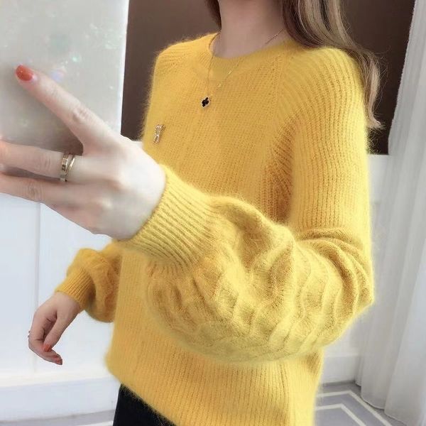 zl7ut autumn and winter clothing 2019 pullover korean style loose new sweatercoat sweaterlazy wind red sweater women's pullover short b, White;black
zl7ut autumn and winter clothing 2019 pullover korean style loose new sweatercoat sweaterlazy wind red sweater women's pullover short b, White;black